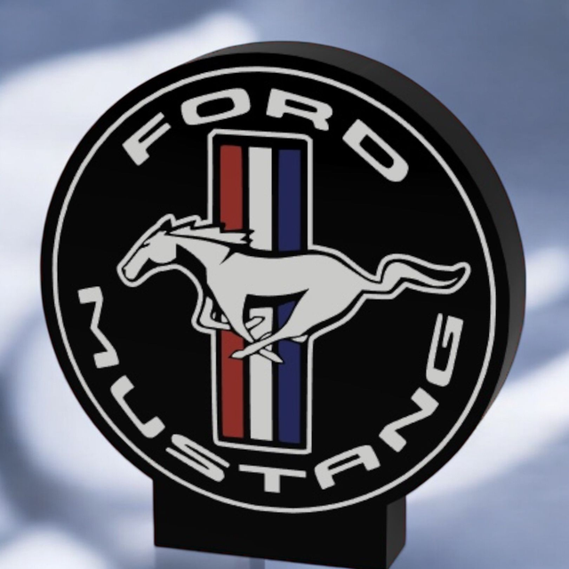 Lampe LED 3D Ford Mustang - Édition Spéciale