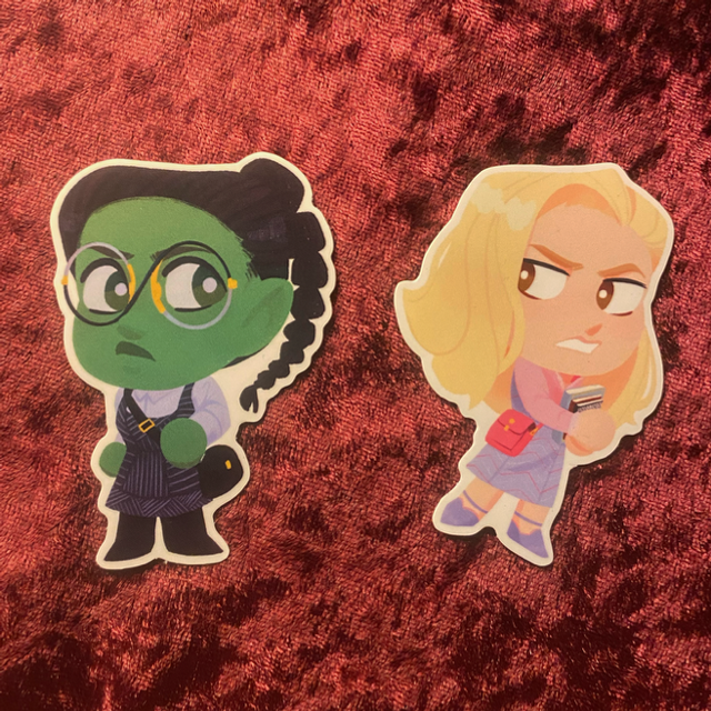 Wicked Character Vinyl Stickers