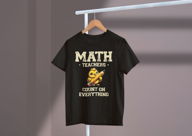 Math Teachers Count On Everything Math Humor Teaching Fun. Mathelehrer zählen auf alles, was Mathe-Humor beim Unterrichten Spaß macht