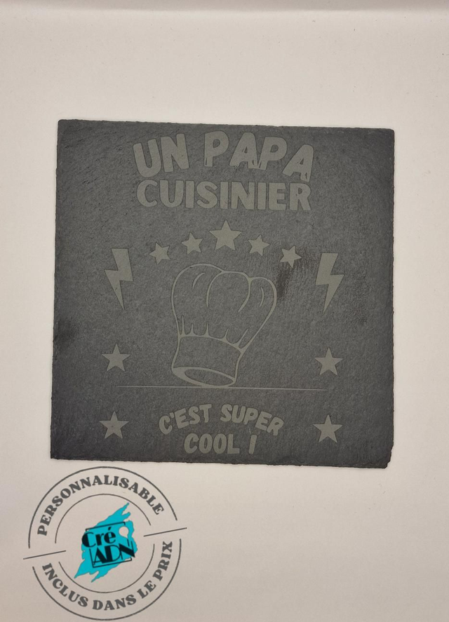 Dessous de plat ardoise