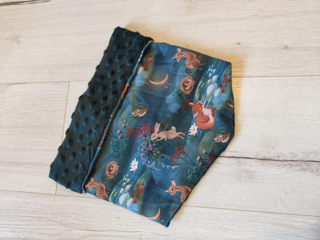 Tour de cou chaud forêt enchantée 5-10ans