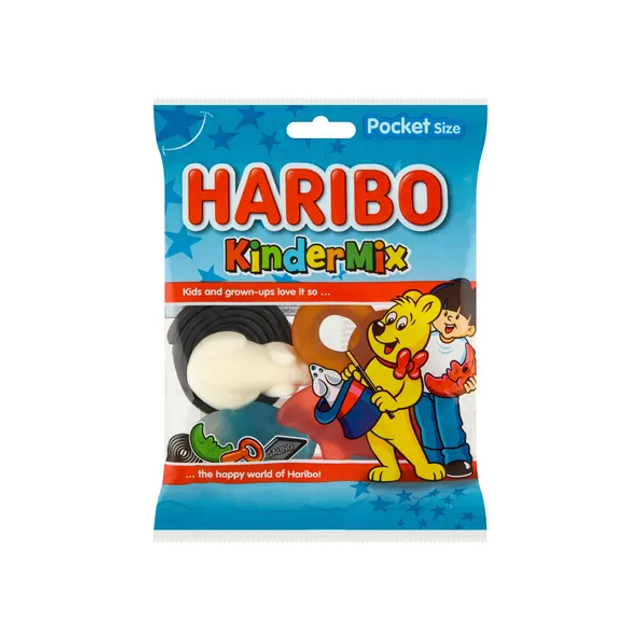 Haribo Kindermix Zakje 75 gram 