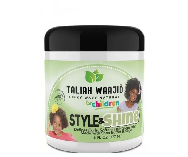 Taliah Waajid: Kinky Wavy Natural Herbal Style &amp; Shine 6oz 