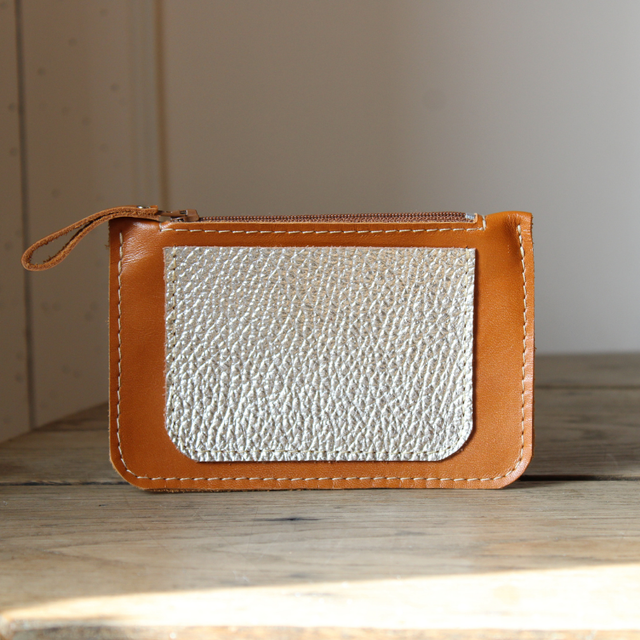 Porte monnaie zippé  