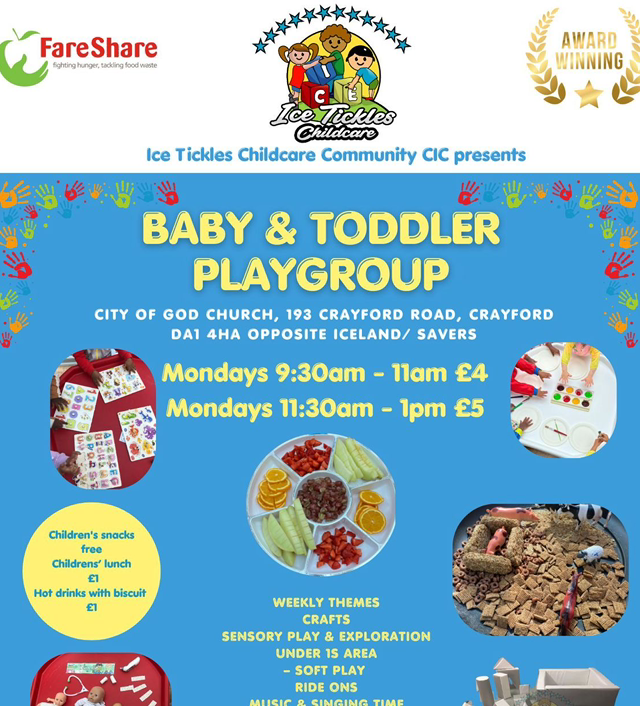 Playgroup bookings