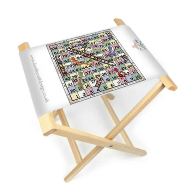 Foldable Games Board/Stool