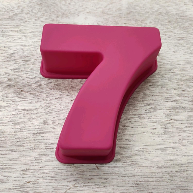 Stampo numero 7 in silicone Mercury