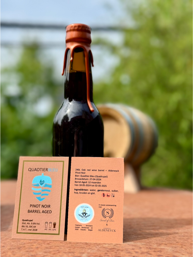 6. Quadtier Bleu Pinor Noir Barrel Aged