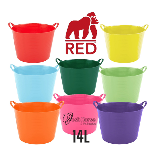 Red Gorilla 14L Small Flex Tub