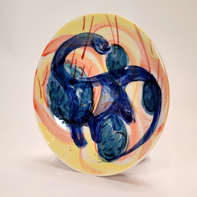 Petite assiette dinosaure