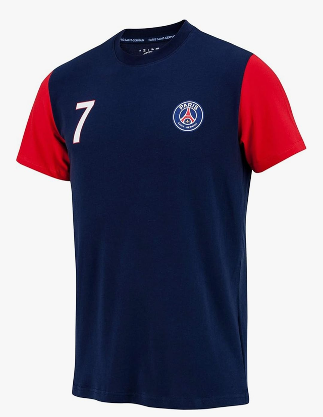 PSG T-shirt collection officielle Mbappé