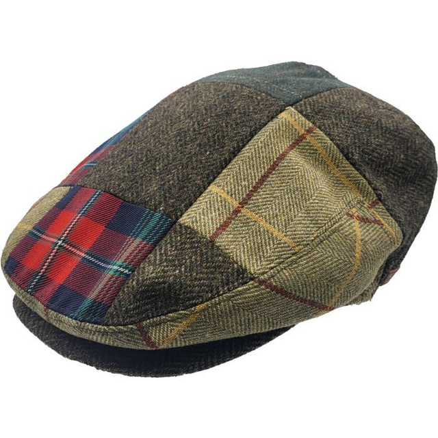 Patchwork Flat Cap 34109
