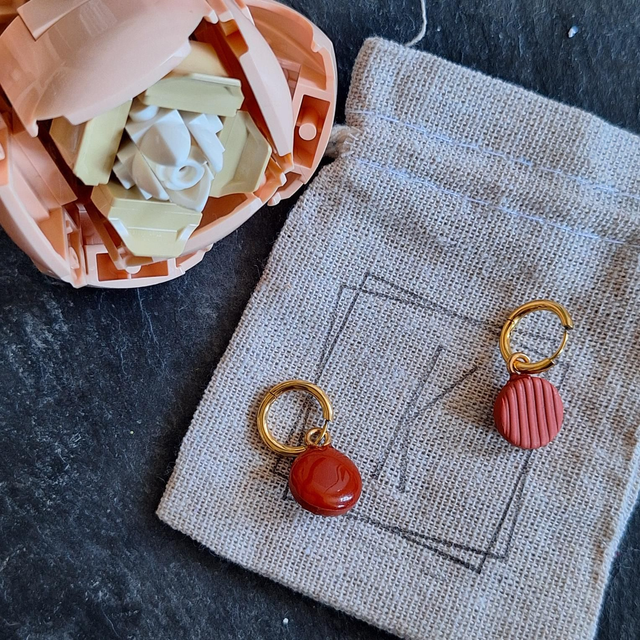 Terracota rondes - Doré