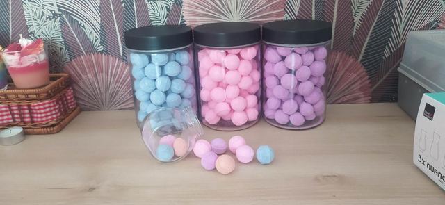 Mini billes effervescentes 