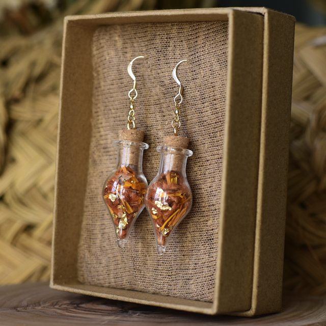boucles fioles gold dagga &amp; calendula
