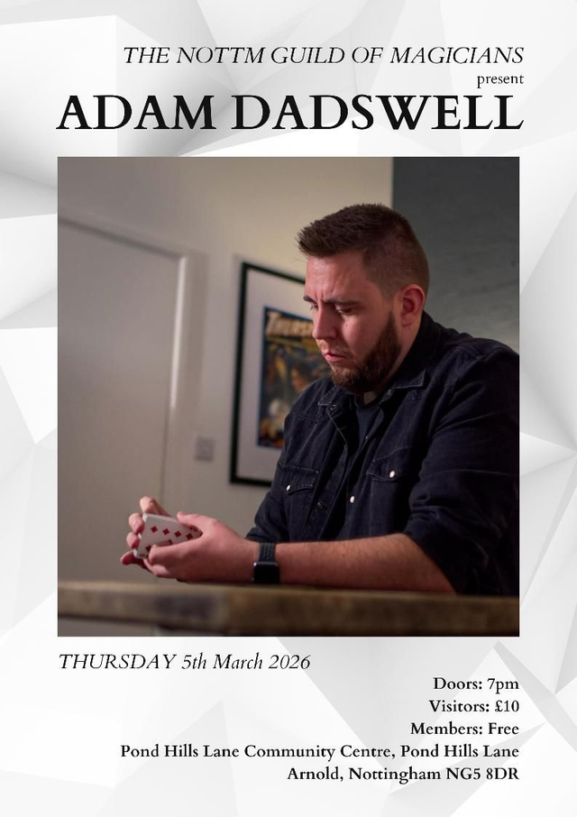 Adam Dadswell Lecture