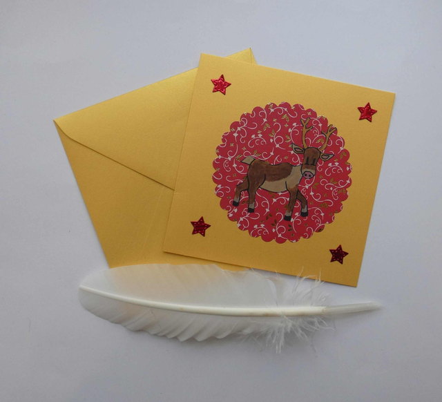 Le joli renne de Noël