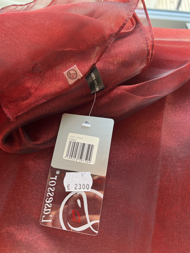 Lasessor Loiste 2 juhlahuivi punainen