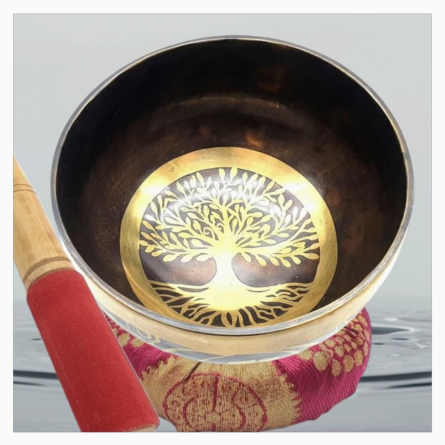 "Arbre de vie" - Kit bol Tibétain 15 cm 