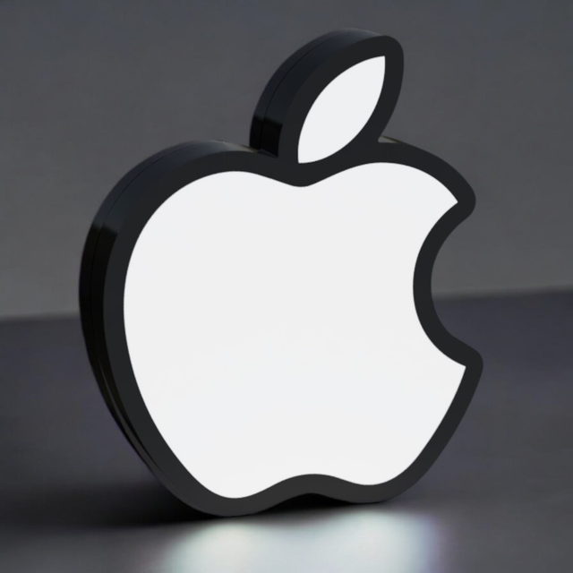 Lampe 3D Apple LED - L’élégance minimaliste pour les fans de tech !