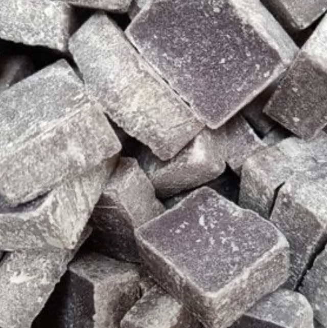 Amberblokje Blue Lady 