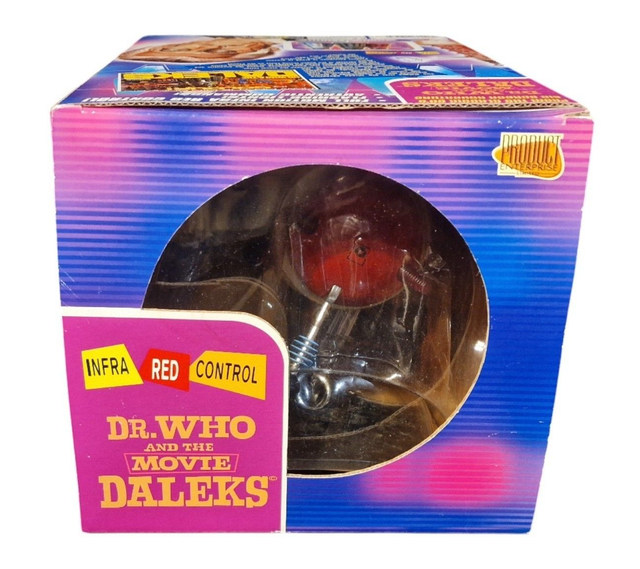 Doctor Who infra red control Dalek red / black version
