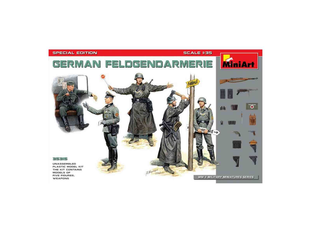 German Feldgendarmerie - miniart 35315 1/35