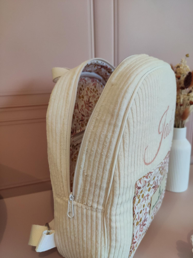 Sac à dos enfant personnalisé – Tout doux et fait main