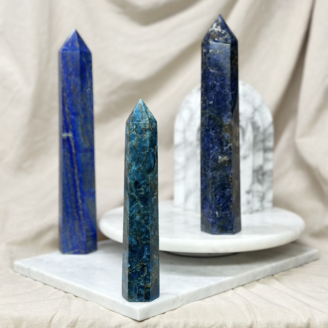 Blue Apatite Tower