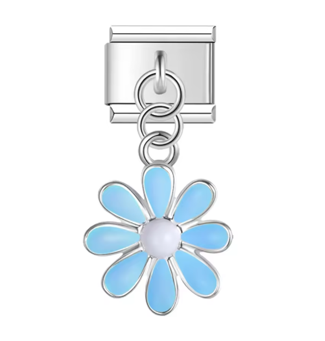 Charm Flor Celeste Colgante