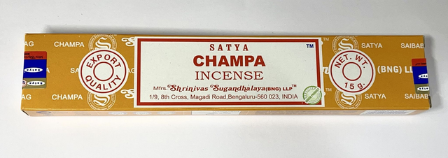 Satya Incense Sticks - Champa