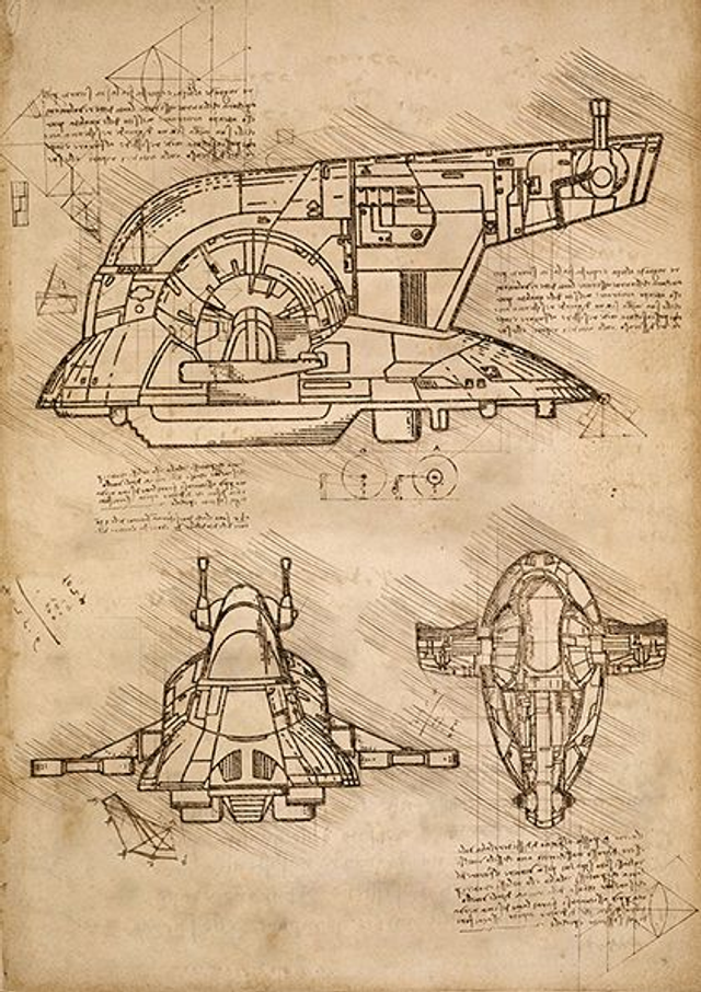 Boba Fett Slave 1, daVinci edizione limitata 20/20