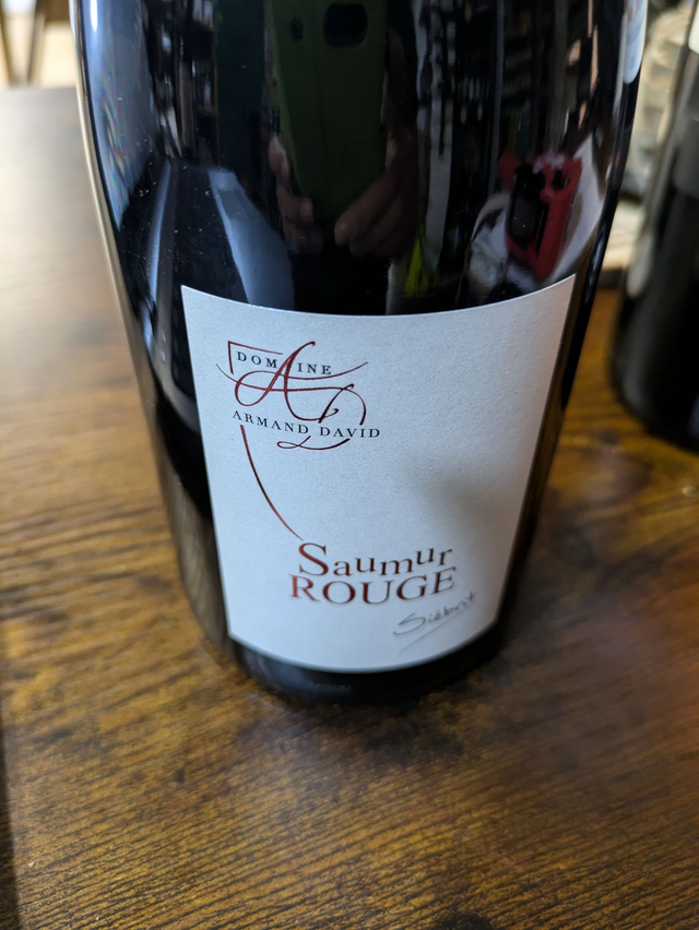 Saumur Rouge Domaine Armand David Le Siebrit Saumur  2020 Cabernet 