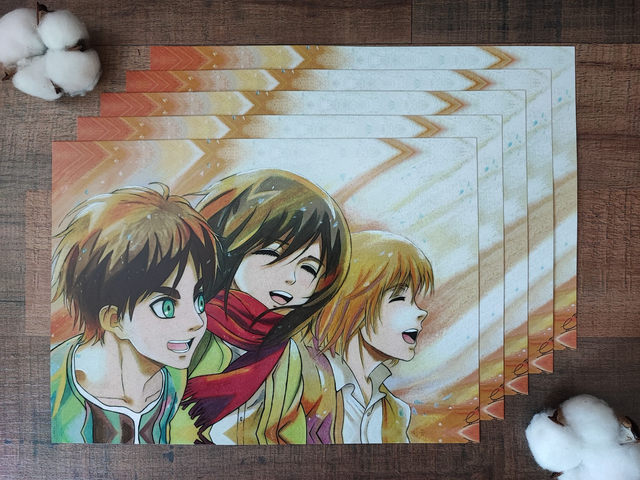 Trio Attaque des Titans 