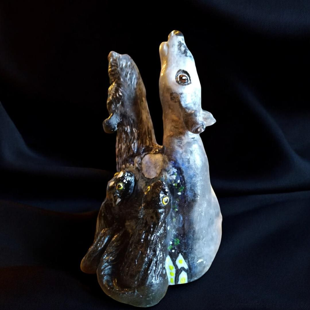 Suitsukekippo tilaustyö / Custom made incense burner