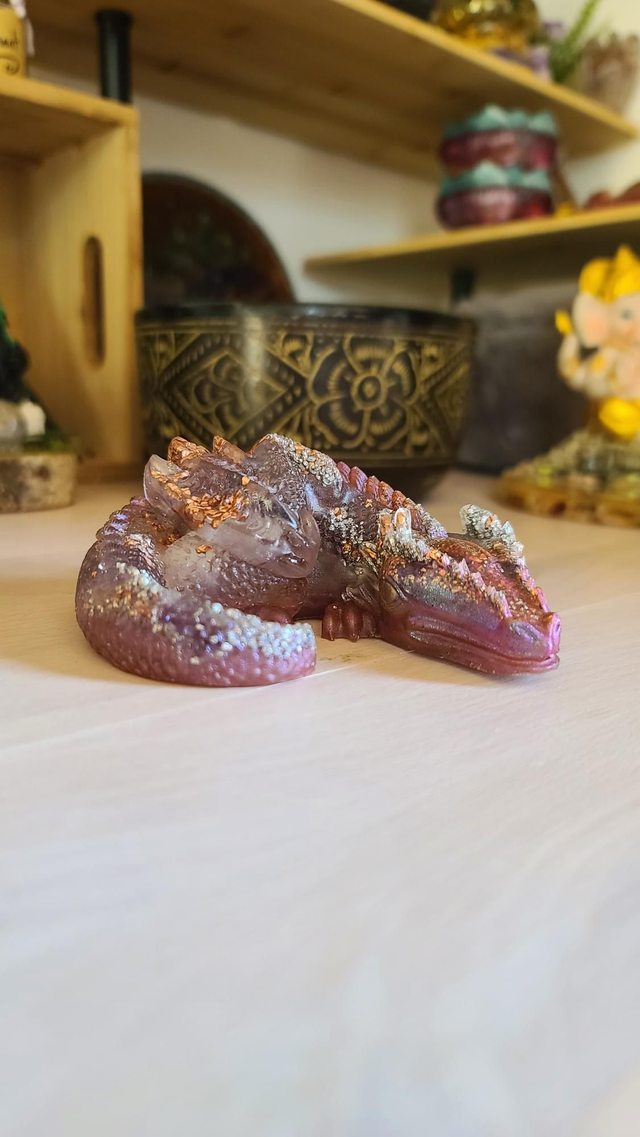 Dragon endormi Intuition et Clarté 🌬 Élément Air