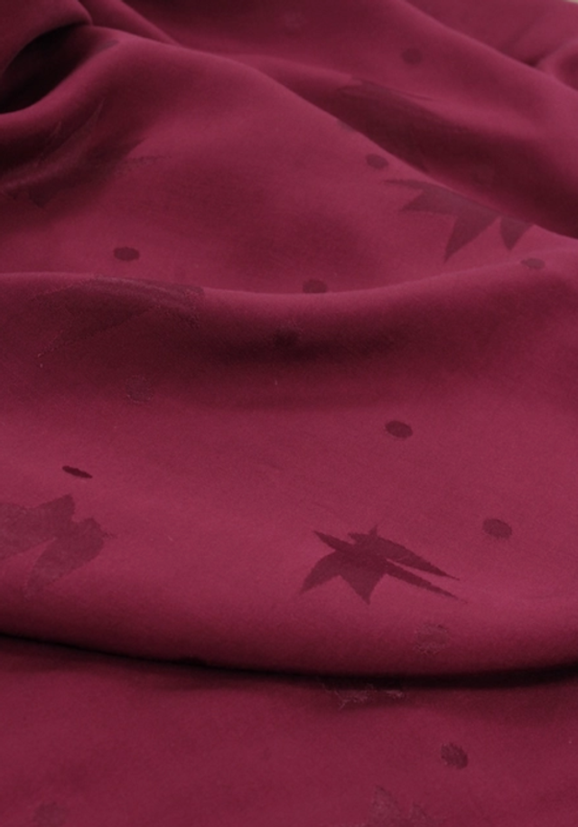 Streli Motif Jacquard Bordeaux - Eglantine et Zoé