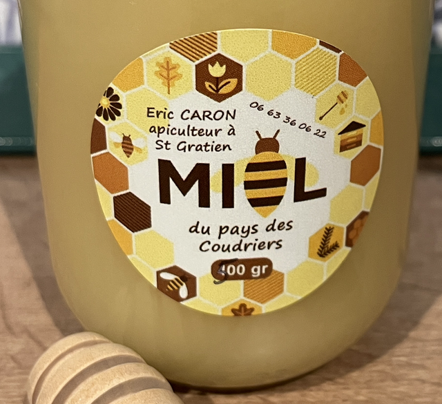 Miel 500g pays des coudriers Caron 