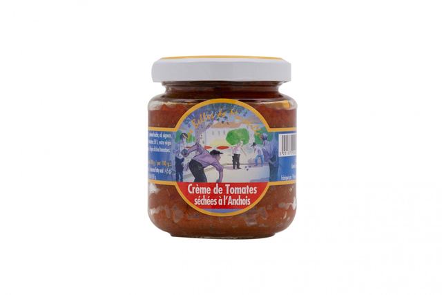 Crème de tomate séchées à l'anchois