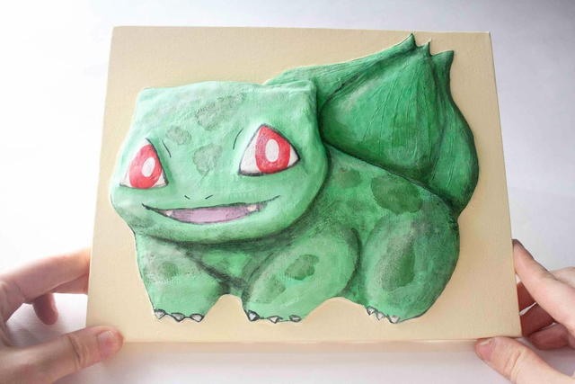 Craft Kit Make Your Own Bulbasaur 3D Picture