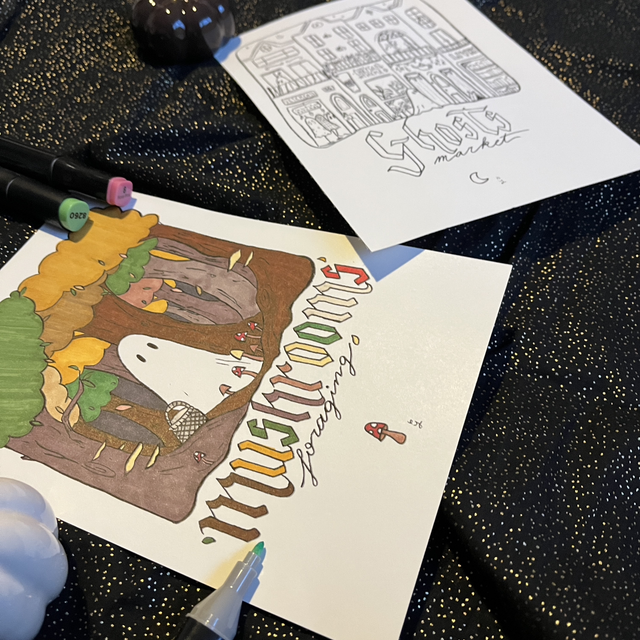 Coloriages : déjà imprimé