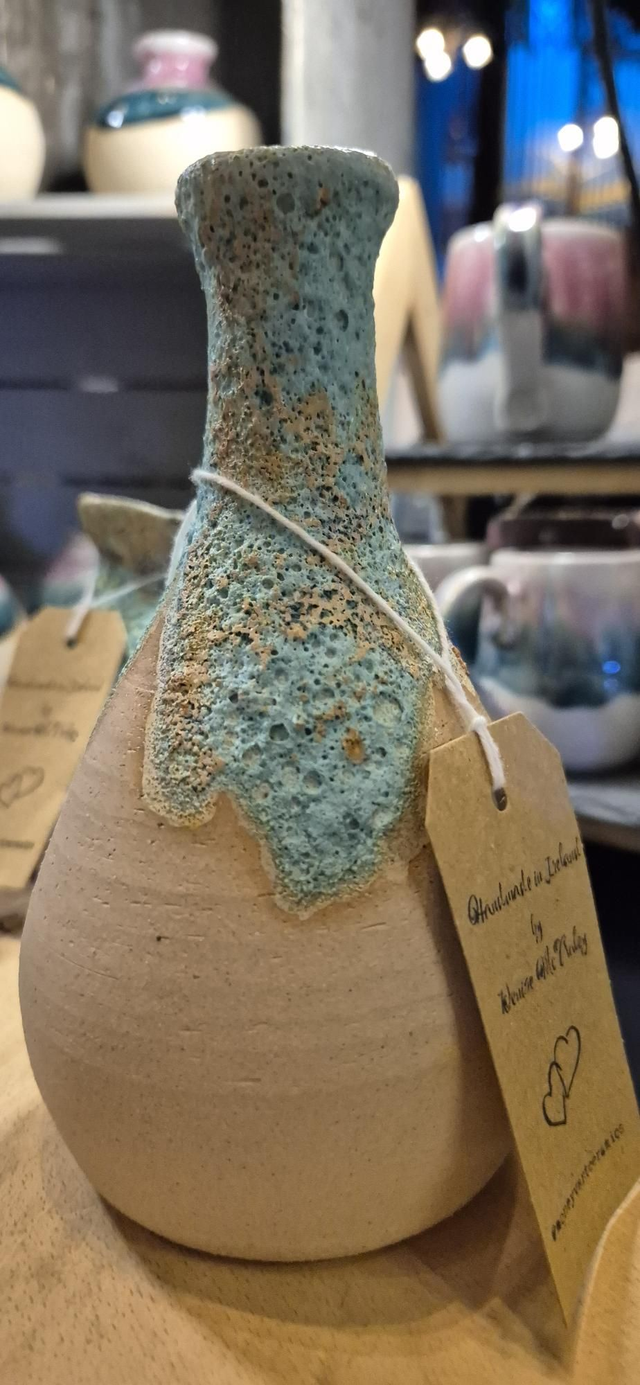 Lava bottle seascape