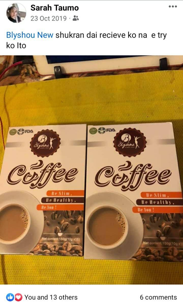 From Customer: Mrs Taumo S. ( London England)