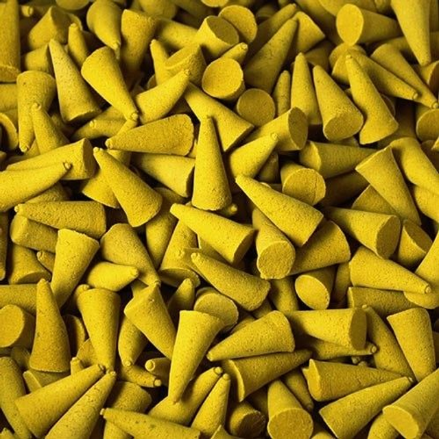 15 Cônes d'encens indien –  Citron