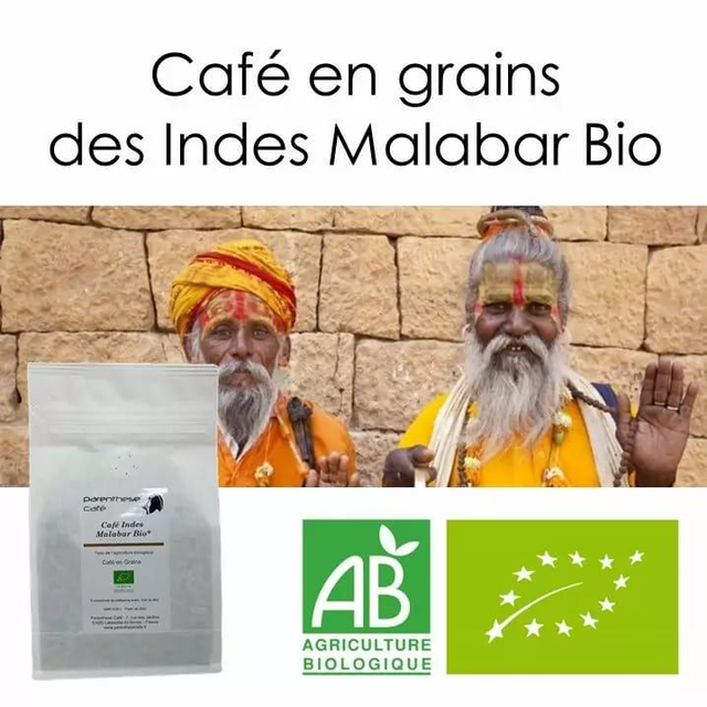Café des Indes Malabar 100% arabica