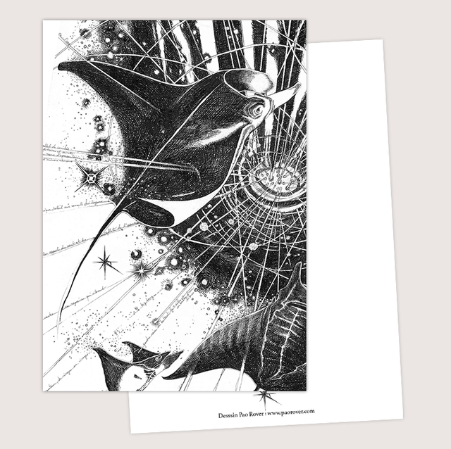 Carte &quot;Raie&quot;