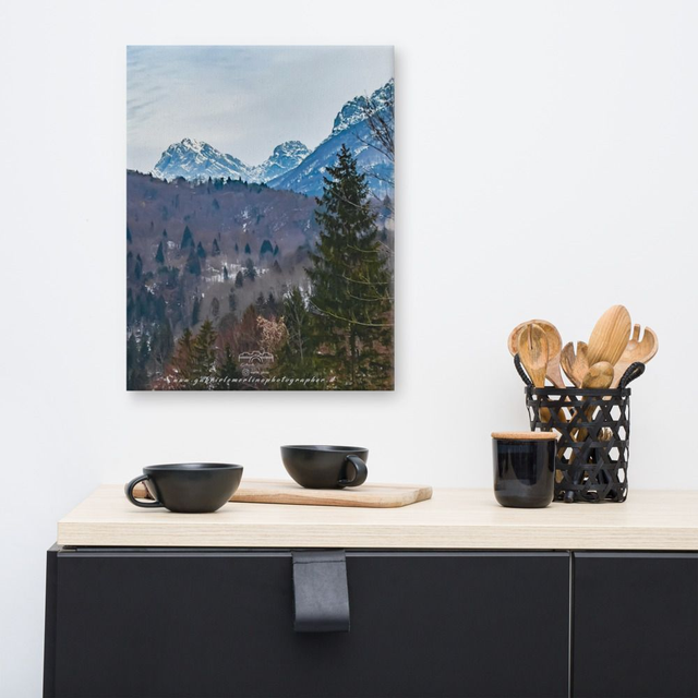  Canvas mountain peace 