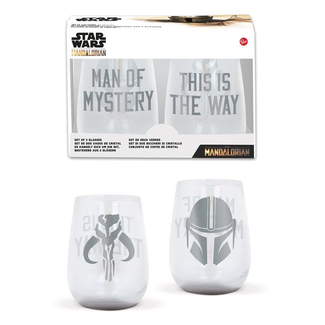 The Mandalorian: Set of 2 Glasses