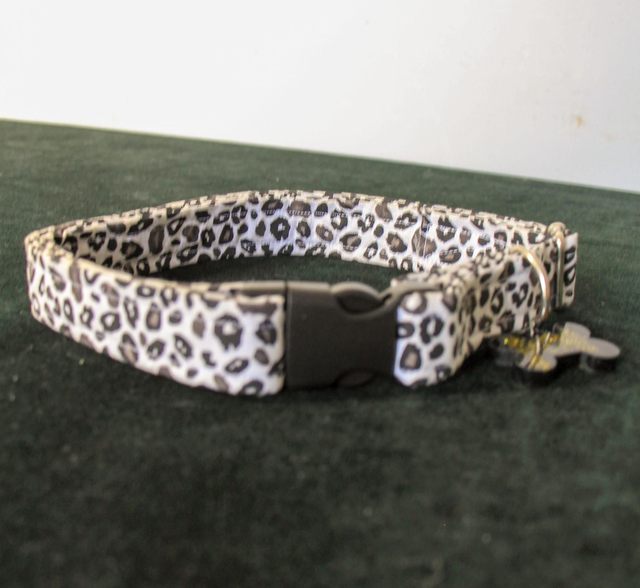 Collier Chien ◾️Léopard 