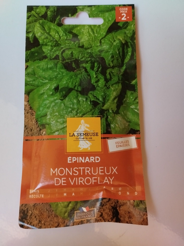Epinard Monstrueux de viroflay